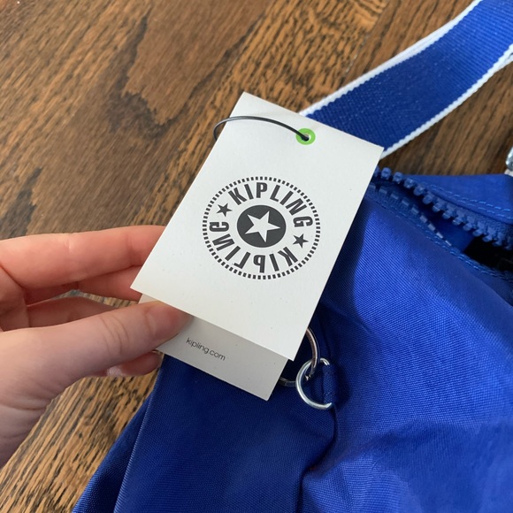 Brand New Kipling Onalo Duffle Bag Laser Blue - Picture 7 of 15